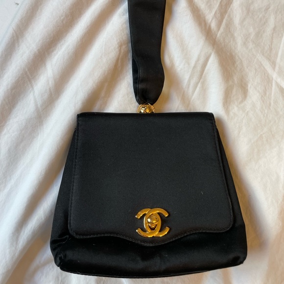 CHANEL Handbags - Chanel Vintage Mini CC Turn-lock Flap Party Bag